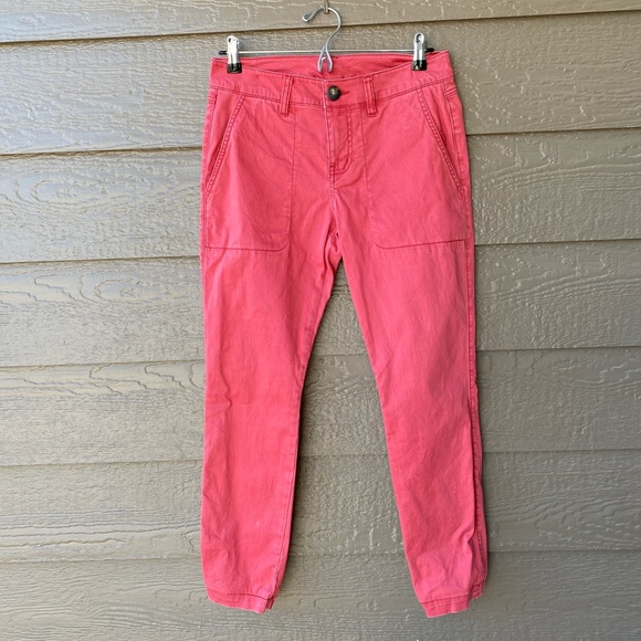 Cabi Pants & Jumpsuits Nantucket Hutton Skinny Jogger Pants brick red Women’s 2 - Picture 2 of 11